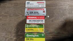 69 rds Remington Winchester and Federal 308 Win~6625
