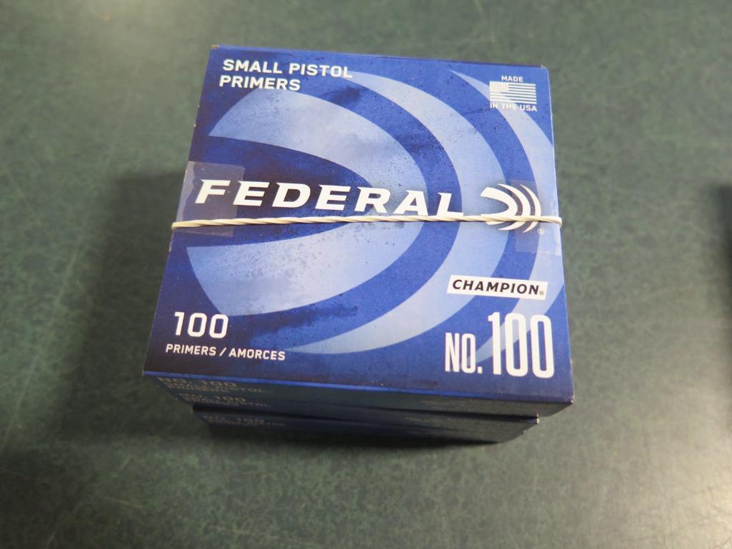 300 Federal small pistol primers, No. 100 - NO SHIPPING AVAILABLE~6908