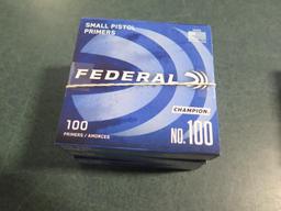 300 Federal small pistol primers, No. 100 - NO SHIPPING AVAILABLE~6908