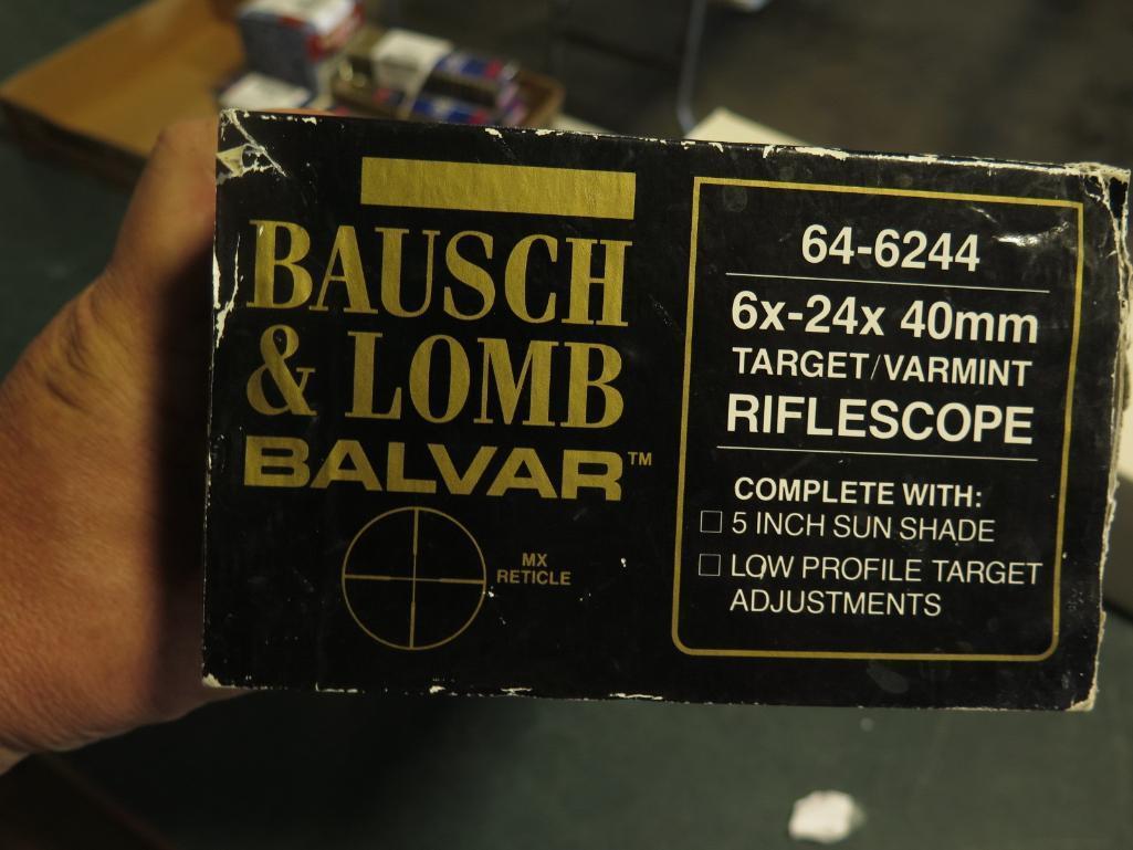 Bosch & Lomb 6x24x40mm Target/Varmint scope~6920