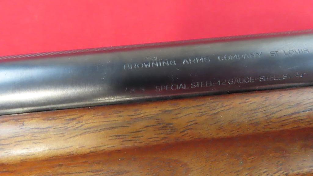 Browning A5 12ga semi auto shotgun, 27" barrel, 2 3/4", modified choke~6936