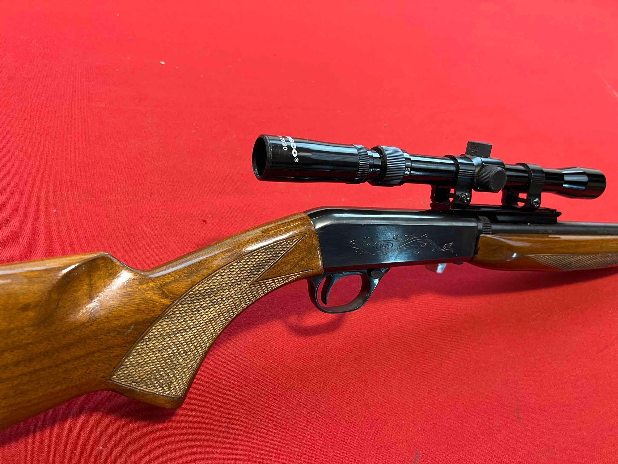 Interarms 22 ATE 22LR semi auto rifle with 3-7 scope ~tag#4331