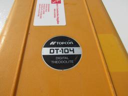 Topcon DT-104 Laser Serial #JK7661
