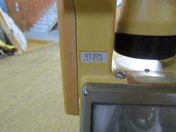 Topcon DT-104 Laser, Serial #JK7595, Serial #JK7595