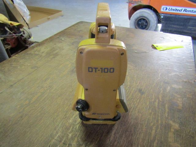 Topcon DT-104 Laser, Serial #JK7595, Serial #JK7595