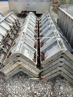 (1) 12" x 12" x 8'; (8) 14" x 14" x 8' & (2) 16" x 16" x 8' Wraps Smooth Western, 8" Hole Pattern.