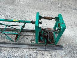 57' Whiteman Multiquip Truss Paving Screed, GS 240 8.0 HP Honda Engine. Located in Mt. Pleasant, IA