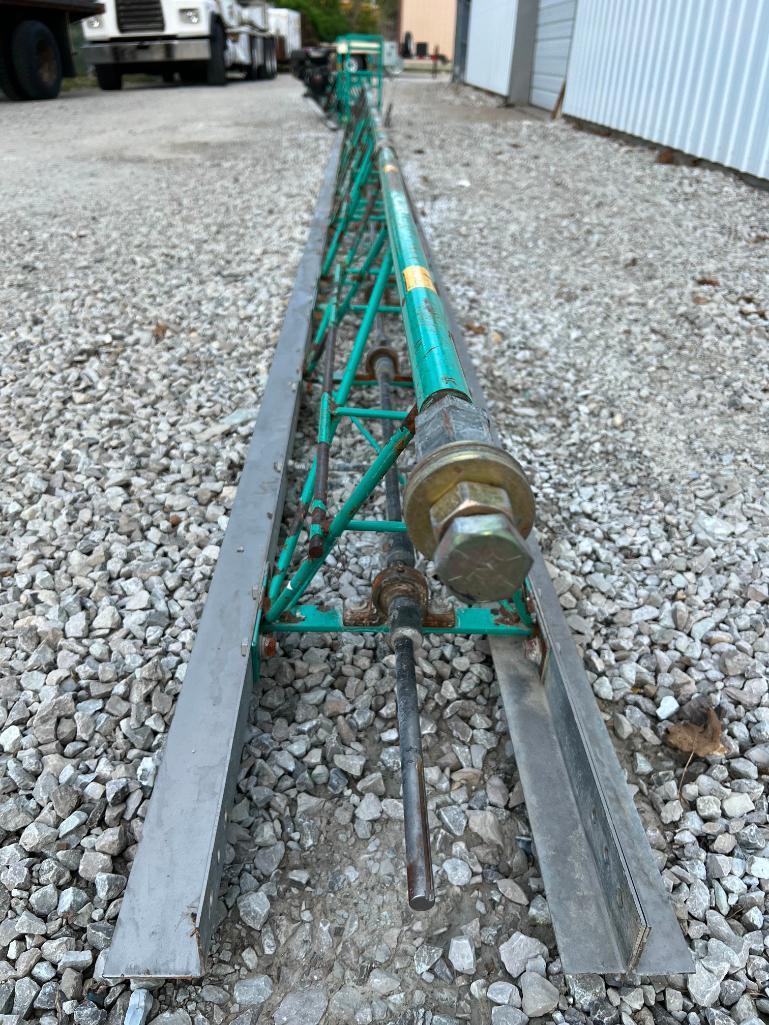 57' Whiteman Multiquip Truss Paving Screed, GS 240 8.0 HP Honda Engine. Located in Mt. Pleasant, IA