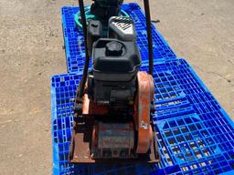 Multiquip Mikasa Sangyo MVC-90H Plate Compactor, Serial #F 3540, Output 5.5 PS, Briggs & Stratton