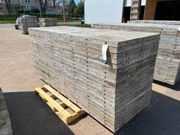 (20) 36" x 8' Smooth AluForms Aluminum Concrete Forms, 6-12 Hole Pattern. Located in Mt. Pleasant,