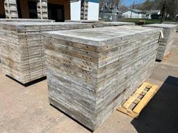 (20) 36" x 8' Smooth AluForms Aluminum Concrete Forms, 6-12 Hole Pattern. Located in Mt. Pleasant,