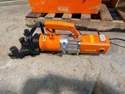 electric hydraulic rebar bender RB-3210, like new