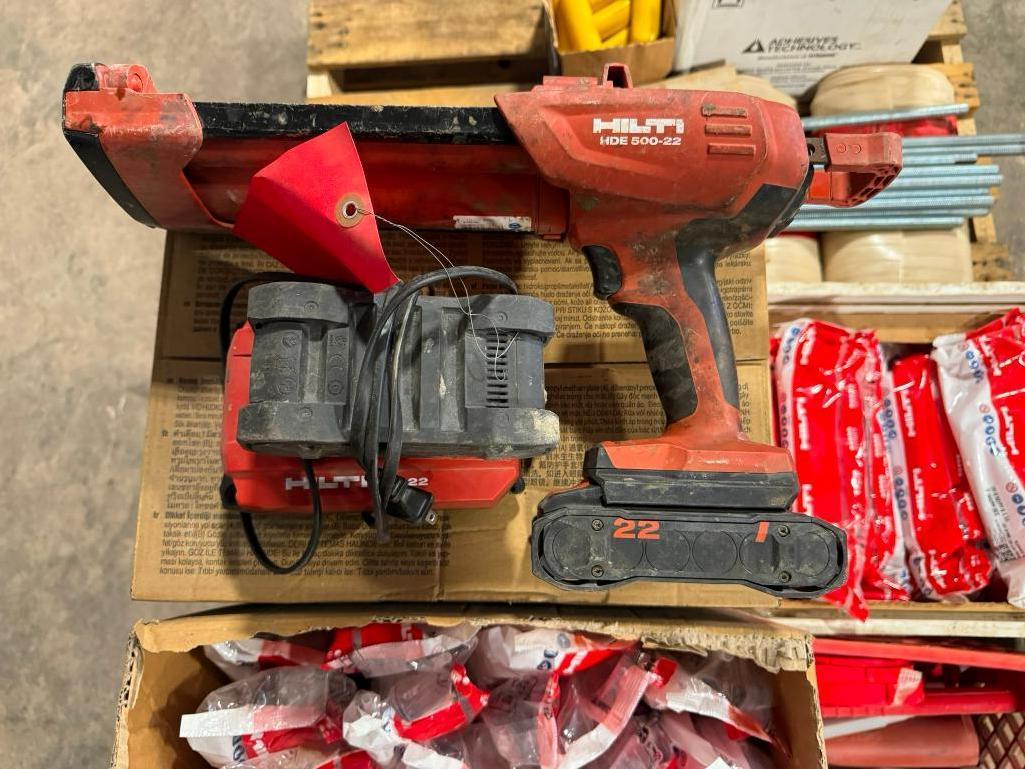 Hilti Adhesive Dispenser and Adhesive