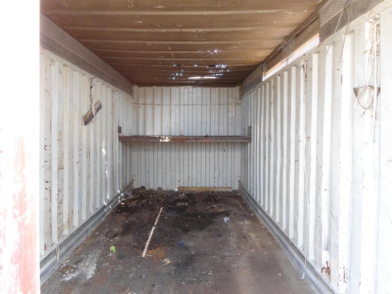 20' SHIPPING/STORAGE CONTAINER