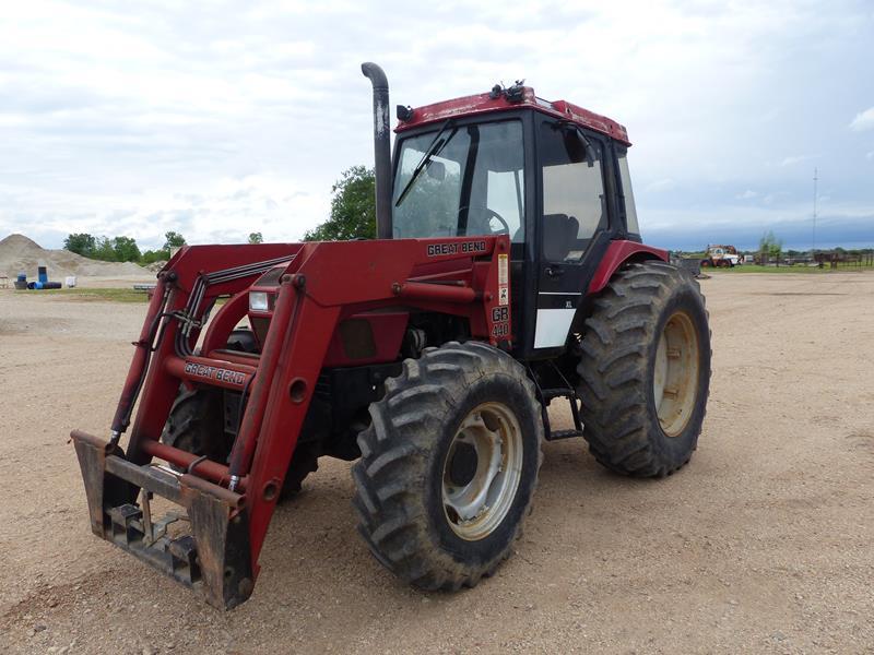1996 CASE XL4230 TRACTOR W/GREAT BEND GB440S LDR