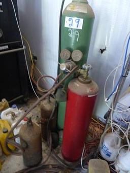 OXYGEN & ACETYLENE BOTTLES