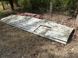 20-3'X10' R PANELS & 3-16' R PANELS W/CUTOUTS