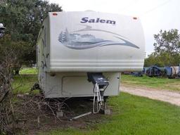 2004 SALEM BY FOREST RIVER 30' FIFTH WHEEL CAMPER