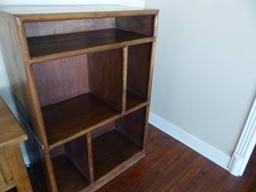 2 CUSTOM MADE OAK BOOKCASES