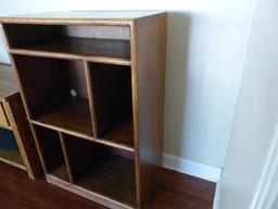 2 CUSTOM MADE OAK BOOKCASES