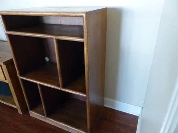 2 CUSTOM MADE OAK BOOKCASES