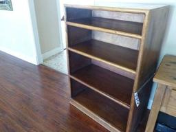2 CUSTOM MADE OAK BOOKCASES