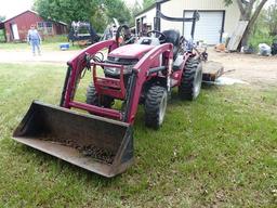 MAHINDRA MAX26XL HST TRACTOR W/FE LOADER