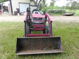 MAHINDRA MAX26XL HST TRACTOR W/FE LOADER