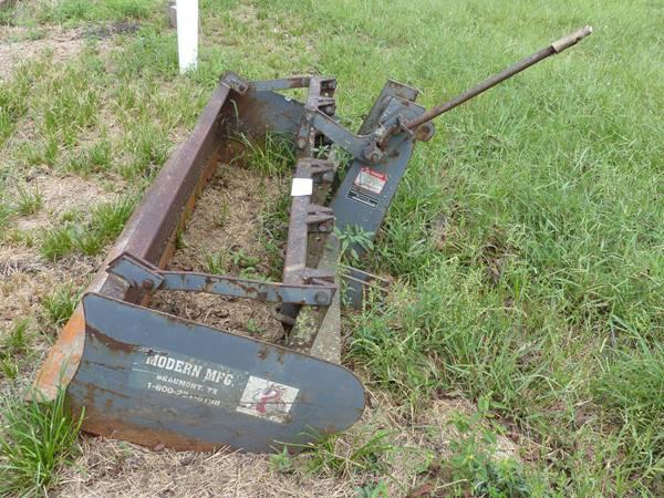 MODERN 6' 3 PT BOX BLADE W/SCARIFIERS