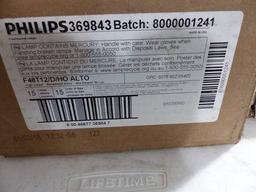 MISC FLUORESCENT BULBS & MISC LIGHT BULBS
