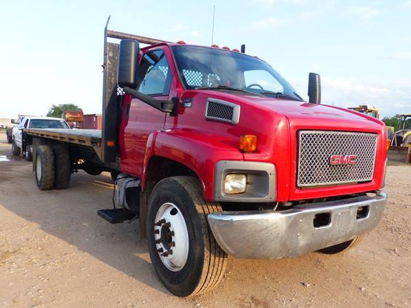 2009 GMC C7500 FLATBED TRUCK