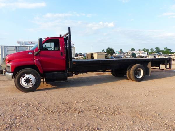 2009 GMC C7500 FLATBED TRUCK