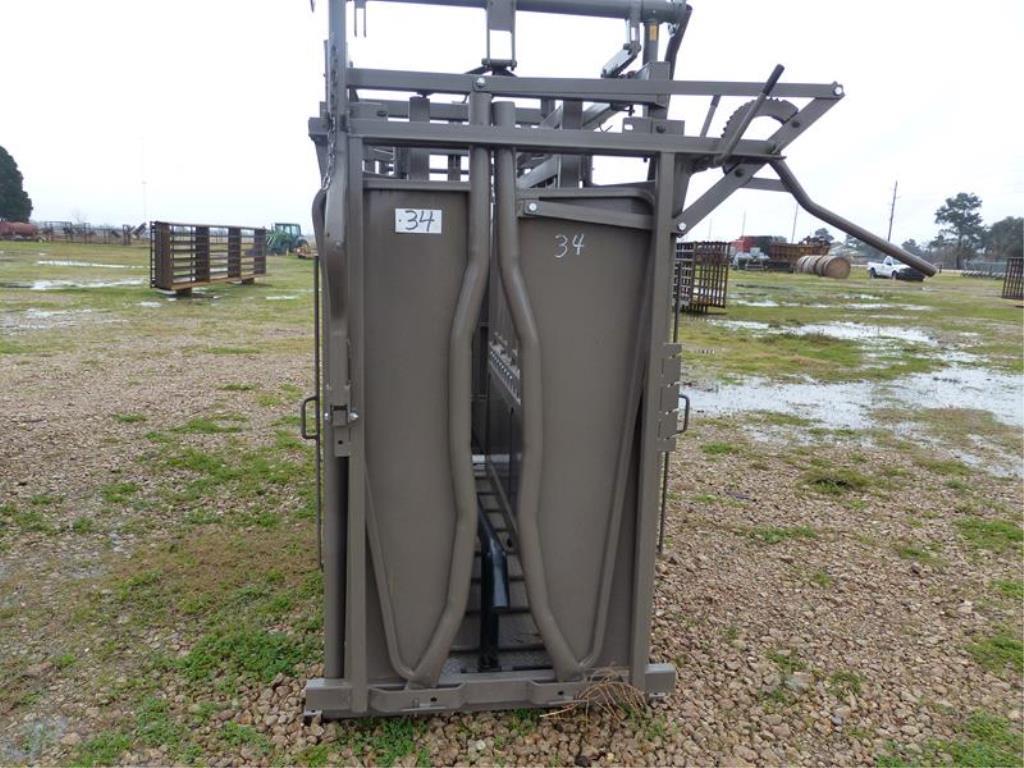 HEAVY DUTY SQUEEZE CHUTE W/MANUAL HEADGATE &