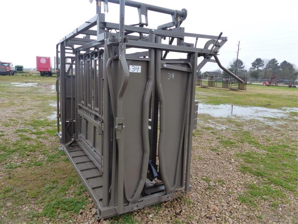 HEAVY DUTY SQUEEZE CHUTE W/MANUAL HEADGATE &