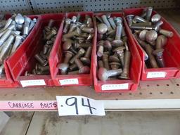(17) BINS CARRIAGE BOLTS- GRADE 5