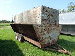 LEMAN'S BULK FEEDER ON WHEELS