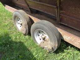 LEMAN'S BULK FEEDER ON WHEELS