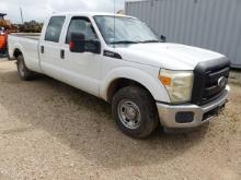 2011 FORD F250 GAS QUAD CAB PICKUP