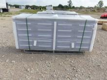 7' - 20 DRAWERS BLUE WORKBENCH