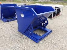 SELF DUMPING BLUE HOPPER