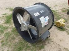 COMMERCIAL EXHAUST FAN W/ELECTRIC MOTOR