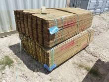 2 BUNDLES 480 PIECES 5/8 X 6" X 6' FENCING WOOD