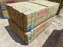 2 BUNDLES 480 PIECES 5/8 X 6" X 6' FENCING WOOD