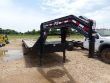 2020 PJ 40' X 102" FLATBED GOOSENECK TRAILER