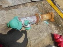 FIRE HYDRANT - GREEN