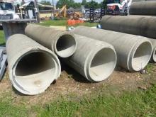 10 24" X 8' CONCRETE CULVERTS