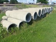 15 24" X 8' CONCRETE CULVERTS