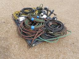PALLET OF ASSORTED WELDING EQUIPMENT