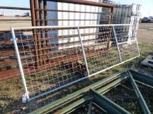 14' GALVANIZED WIRE GATE