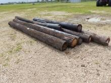 8-CREOSOTE POST MISC SIZES